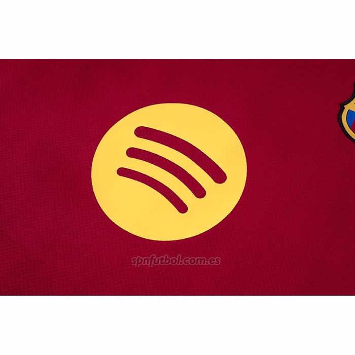 Chandal del Barcelona Manga Corta 2026-2027 Rojo - Pantalon Corto